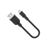 Przedłużacz Usb 2.0 A-micro B F/m 0,2m Czarny